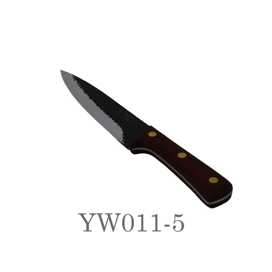 13" Wooden Handle Chef Knife YW011-5(১৩" কাঠের হাতল শেফ নাইফ YW011-5)