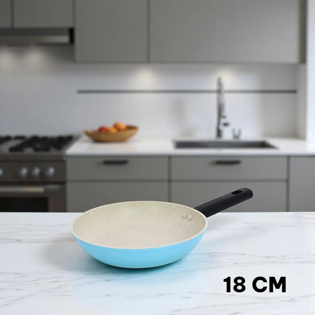 18CM Fry Pan Synmore with Induction Base → ১৮ সেমি ফ্রাই প্যান Synmore ইনডাকশন বেসসহ